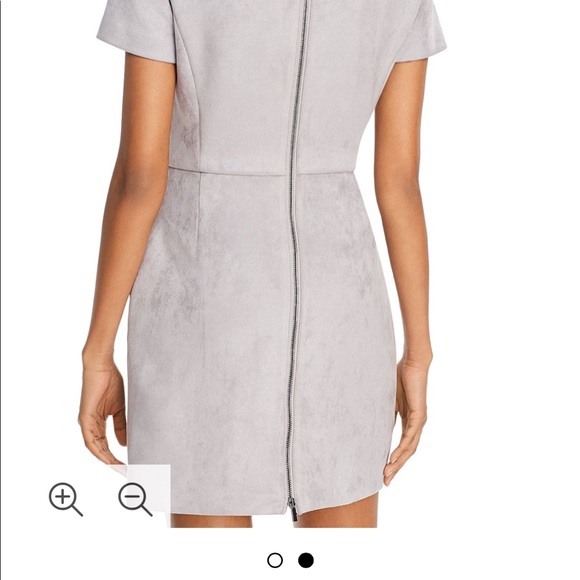 ❣️ FINAL SALE 🤍 NWT French Connection “Suedette” faux suede dress - Picture 4 of 9